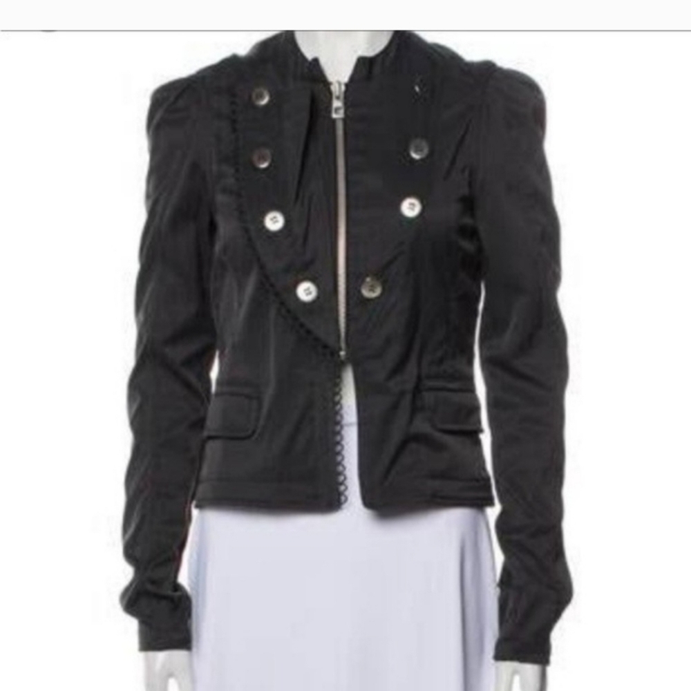 ADIDAS STELLA MCCARTNEY CROPPED JACKET hp 13x🔥🔥🔥🔥🔥🔥 - Picture 9 of 10